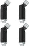 MECCANIXITY 4pcs Sloped Ceiling Adapter, 180 Degree Swivel M10 Fine Thread Sloped