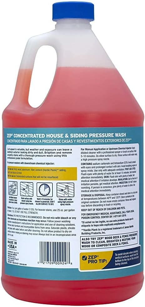 128OZ ZEP INC House/Siding Wash