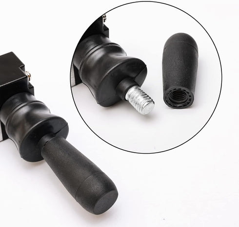 JIUWU 4H210-085 Way Pneumatic Air Hand Lever Operated Valve, Manual Control Valves Port 1/4 Inches