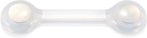 Weighted Bookmark & Page Holder - Clear Design for Hands-Free Reading