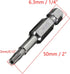 10pcs 50mm 1/4 Inch T15 Set 6 COMOK Long Hex Shank Torx Head Magnetic Screw Driver Bit Security Tamper Proof Star Point