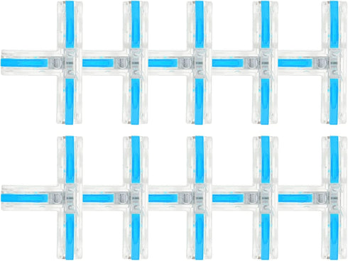 Scicalife 20pcs Butt Splice T-Type Butt Connector Crimp Connectors, Insulated Electrical Waterproof Terminals
