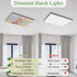 Yomandocix 4x2 feet,4 Pack Classroom,Summer Ice Cream Pig Fluorescent Light Covers for Ceiling Lights Magnetic Light