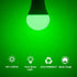 Green Light Bulb, 9W 800LM LED Green Colored Light Bulbs Outdoor Decorative, A19 E26 Base Holiday Light Bulbs for ST Patrick's Day Lights Decorations, Porch, Outdoor, Indoor Lighting, 3PK by Neporal