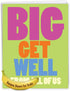 NobleWorks Jumbo Get Well Greeting Card (8.5 x 11 Inch) - Feel Better Soon Notecard