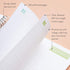 Erin Condren 8.5" X 11" Wildflowers Spiral Bound Coiled Notebook - 160 Lined Pages, 80 Lb Thick Paper, Stickers Included