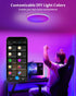 12inch 16 3000K-6500K Smart LED Ceiling Light WiFi, RGB Flush Mount Ceiling Light Fixture, Million DIY Colors