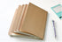Soft Cover Spiral Notebook Journal, Coofficer Blank Sketch Book Pad, 100 Pages, 7.5 "x 5.1" (Brown)