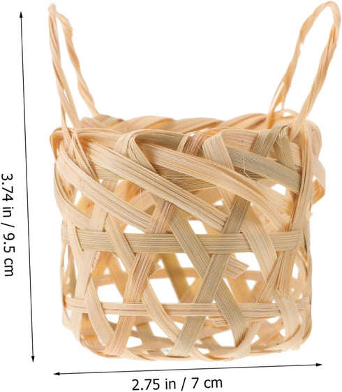 Hand-Woven Bamboo Lampshades for Floor and Table Lamps