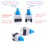TWTADE 202PCS Micro Momentary Tactile Push Button Switch Assortment Kit 10 Values 4 Pins
