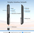 Norwii 328ft Bluetooth Presentation Clicker for PowerPoint, Wireless Presenter, Presentation Remote with Pointer, Slide