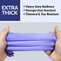 Klex Lavender Nitrile Exam Gloves - Medical Grade, Powder Free, Latex Free, Food Safe