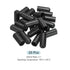 MECCANIXITY Heat Shrink End Cap, 15mm ID x 40mm L, Waterproof Electrical Wire Wrap, Pack of 25