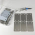 12 Pack Flat Mending Plate, Metal Bracket, Stainless Steel Brace 2.36 x 1.49'', Fixing Joining Plate for Wood with