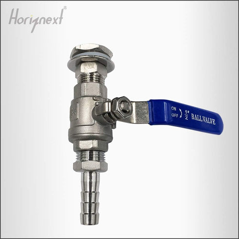 npt 1/2 Home Brew Bulkhead Ball Valve Stainless Steel 304 for Homebrew Beer Kettle Tap Equipment Kit