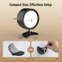 InfraRay 3 4 360Rotate, Closet (Black,Set 2) Battery Operated Wall Sconce, Remote Control, Wireless Rechargeable