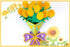RSORGN 3D Greeting Cards, Sunflower Bouquet Greeting Cards, Surprise Gifts for Mother's Day Birthday Wedding