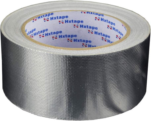 Glass Fiber Cloth Aluminum Tape, Silver, (6mil x 2" x 66ft) for HVAC, Sealing & Patching Hot & Cold Air Ducts.