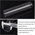OLYCRAFT 2.2x9.8 Inch Acrylic Tube, Clear Rigid Round Tube for Water Cooling System Supplies and Lamps Accessories