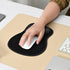 EooCoo Ergonomic Mouse Pad with Gel Wrist Rest Support, Middle Concave Design for Natural Wrist Alignment, Non-Slip