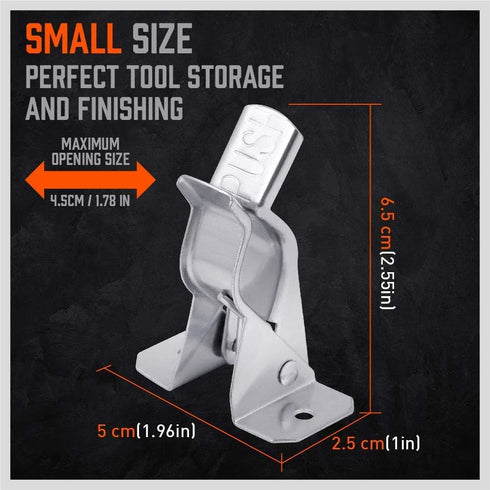 10 Pack HORUSDY Spring Grip Mop and Broom Holder for Shovel, Rake, Broom, Mop Holder, Etc.