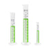 Plastic Graduated Measuring Cylinder Set, 3 Sizes 10ml, 50ml, 100ml, PP Material with Hexagonal Base