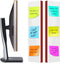 FaitAtten 2-Pack Frameless Monitor Sticky Note Boards - Screen Memo Board for Edgeless