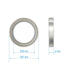 6704ZZ 10 PCS Deep Groove Ball Bearing 20×27×4mm Double Metal Shielded Ball Bearing Chrome Steel P0 Z2 Bearing for Industrial Machine,Power Tools and Mechanical Equipment
