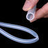 High Temp Silicone Tubing Hose, Food Grade Flexible Pure Silicon Tube for Home Brewing Pump Transfer (1/4" ID x 3/8"