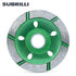 3 Inch Diamond Cup Grinding Wheel for Angle Grinder, Large Segments for Granite, Stone, Marble, Masonry, Concrete