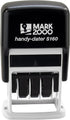 Mark 2000 Self-Inking Rubber Date Office Stamp with Received Phrase & Date, Red Ink (Handy-Dater S160), 12-Year Band