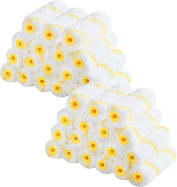 Bates Paint Roller Covers, 36 Pack, 4-Inch Covers for Small Paint Rollers, 4 Inch Paint Roller Covers