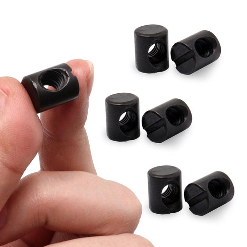 GDFYMI Set, (70-Set M615mm/25mm/35mm/45mm/55mm/65mm/75mm) Crib Screws Replacement Delta Crib Screws Hex Socket Cap