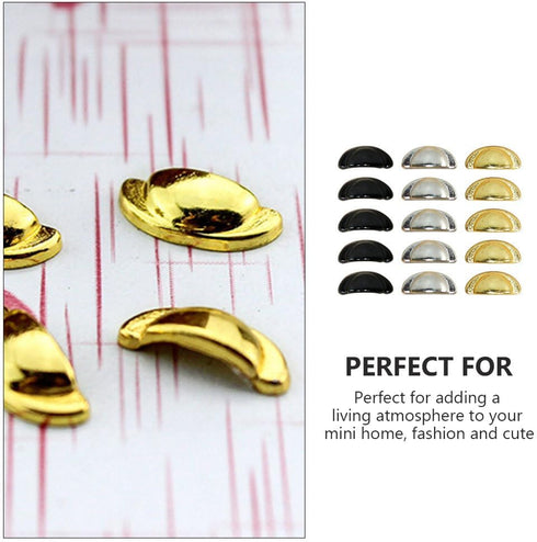 30 1 12 Yardwe Pcs Wood Knobs for Cabinets and Crafts Miniature Scale Dollhouse Drawer Handles Small Furniture Pulls