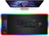 RGB LED Mouse Pad with 15W Wireless Charger, Extra Large Non-Slip Rubber Base Gaming Mousepad for PC