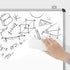 Ddaowanx Magnetic Dry Erase Eraser, Glass Board Eraser, School and Office Supplies, 4 Pack, White