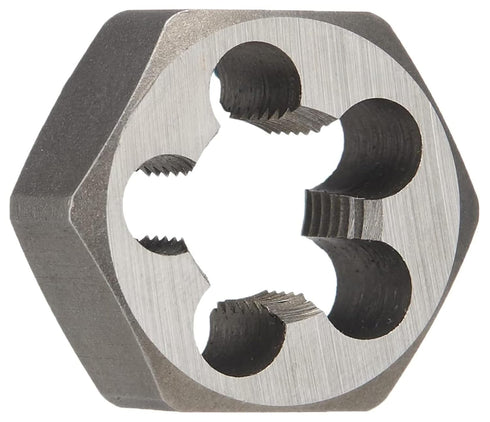 Drill America DWT Series 9/16"-12 Carbon Steel Hex Rethreading Die