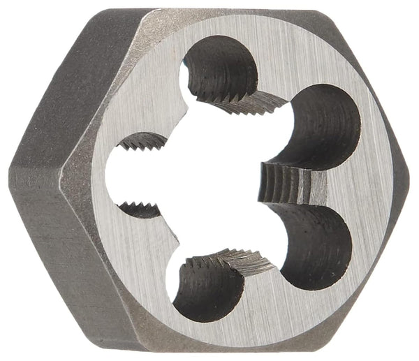 Drill America DWT Series 9/16"-12 Carbon Steel Hex Rethreading Die