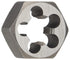 Drill America DWT Series 9/16"-12 Carbon Steel Hex Rethreading Die