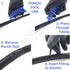 2-in-One Drip Irrigation Tubing Hole Punch & Fitting Insertion Tool - for Easier 1/4" Inch Fitting & Emitter Insertion (Punch & Fitting Insertion Tool) by One Stop Outdoor