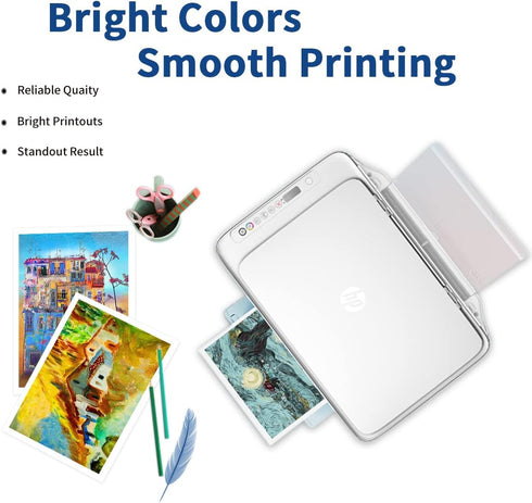 Remanufactured HP 63XL Ink Cartridge Replacement (Tricolor 2-Pack) for 3830 4650 4652 4655 5200 5252 5255 5258 4520