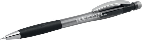 Bic Velocity Pro Refillable Mechanical Pencils - Box of 12 Black 0.7 mm (3 HB) Lead Pencils with Eraser