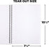 Mead Spiral Notebooks, 1 Subject, Wide Ruled, 70 Sheets, Green, 10-1/2 x 7-1/2 inches, 4 Pack (38300)