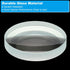 PATIKIL 4" (100mm) Focal Length Double Concave Lens, 2 Pack, 50mm Diameter for Physics