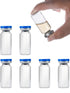 10ml Glass Vials for Injections, Self-Healing Injection Port, Sterile Empty Vials for