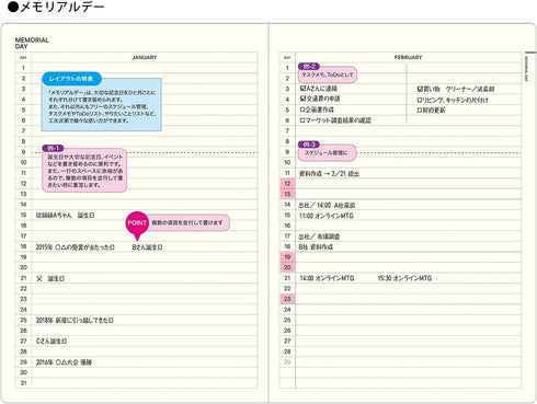 Laconic LGF10-36 A5 Life Event Style Notebook
