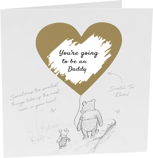 CJ&M Personalised Family Pregnancy Announcement Scratch Card - First Time Parents - New Baby - Surprise Pregnancy