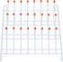 iplusmile Peg Wall Glassware Drying Rack, 24 Peg Metal Wire Lab Glassware Rack, Self-Standing/Wall-Mount