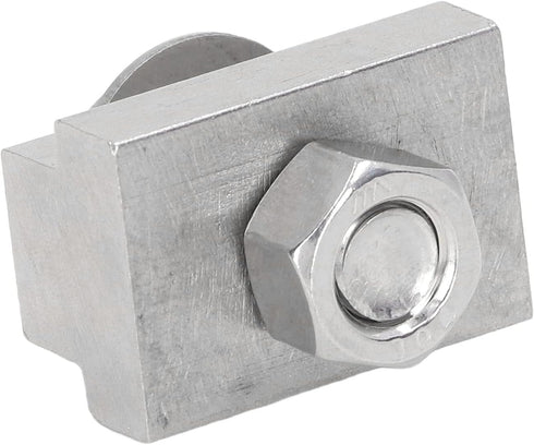 Keenso 4 Sets 3/8 Inch-16 Pickup Bed Rail T Slot Nuts, Truck Compartments Stainless Steel Bed Rail Nut Screw Kit