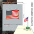 iGifts And Cards Patriotic 3D Pop Up Greeting Card, American Flag, All Occasion
